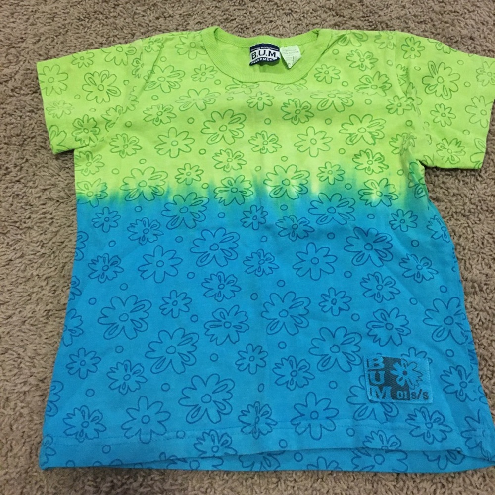 KIDS Flowered Shirt